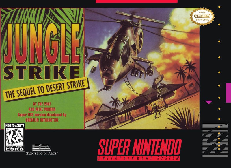 Capa do jogo Jungle Strike