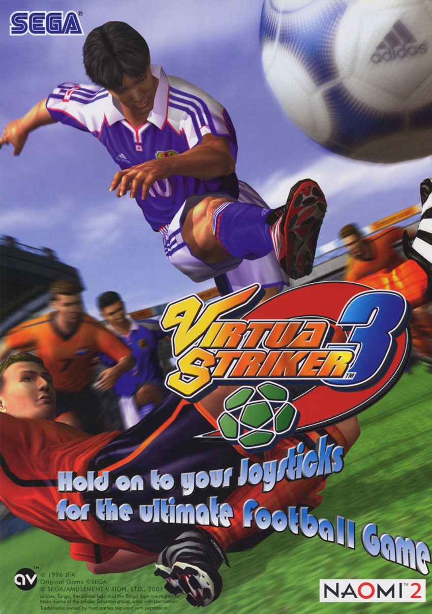 Capa do jogo Virtua Striker 3
