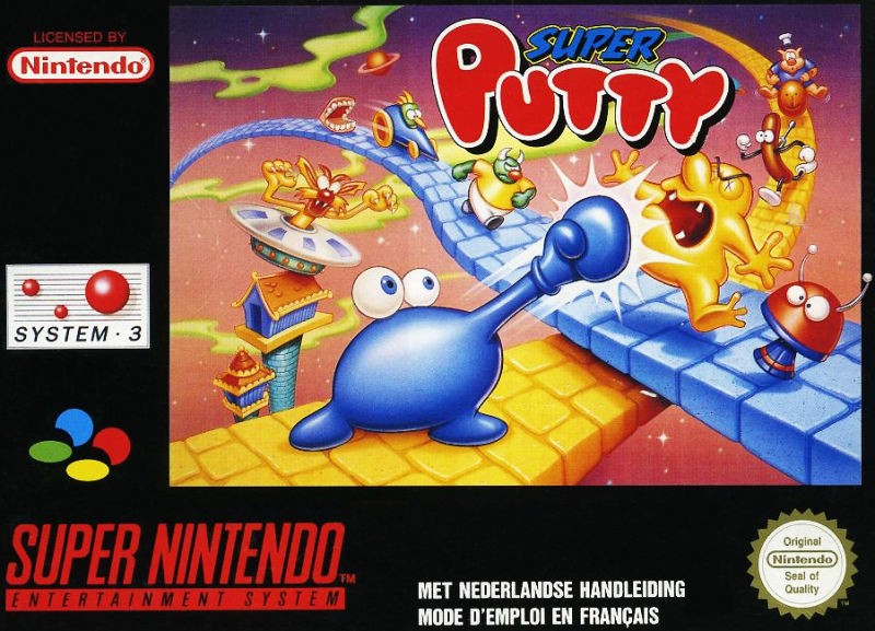 Capa do jogo Super Putty