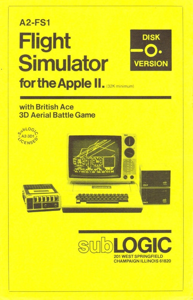 Capa do jogo Flight Simulator
