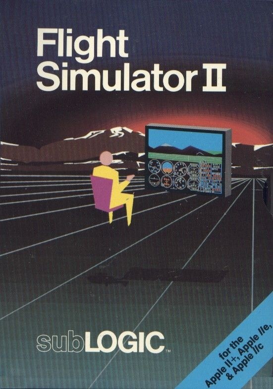 Capa do jogo Flight Simulator II