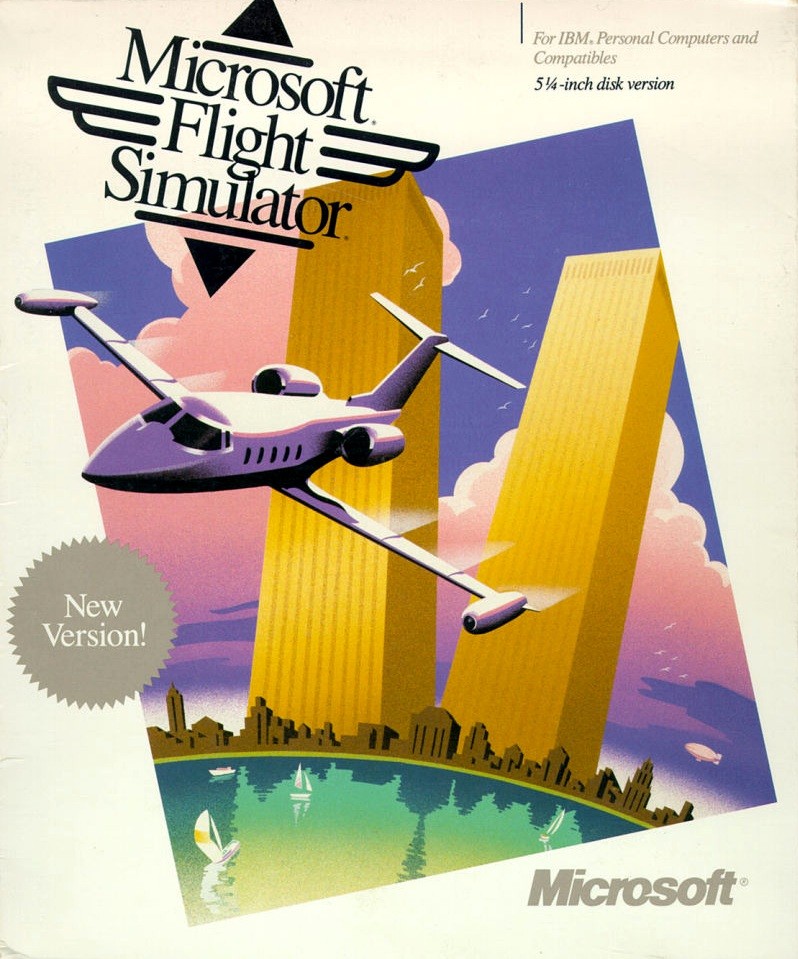 Capa do jogo Microsoft Flight Simulator