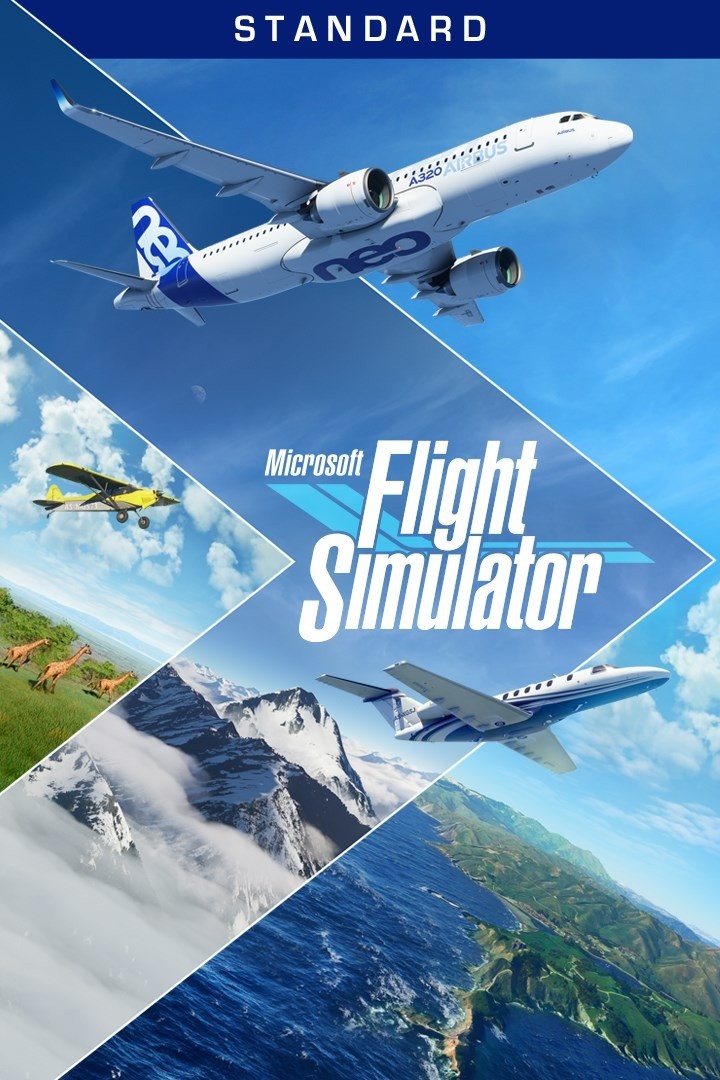 Capa do jogo Microsoft Flight Simulator