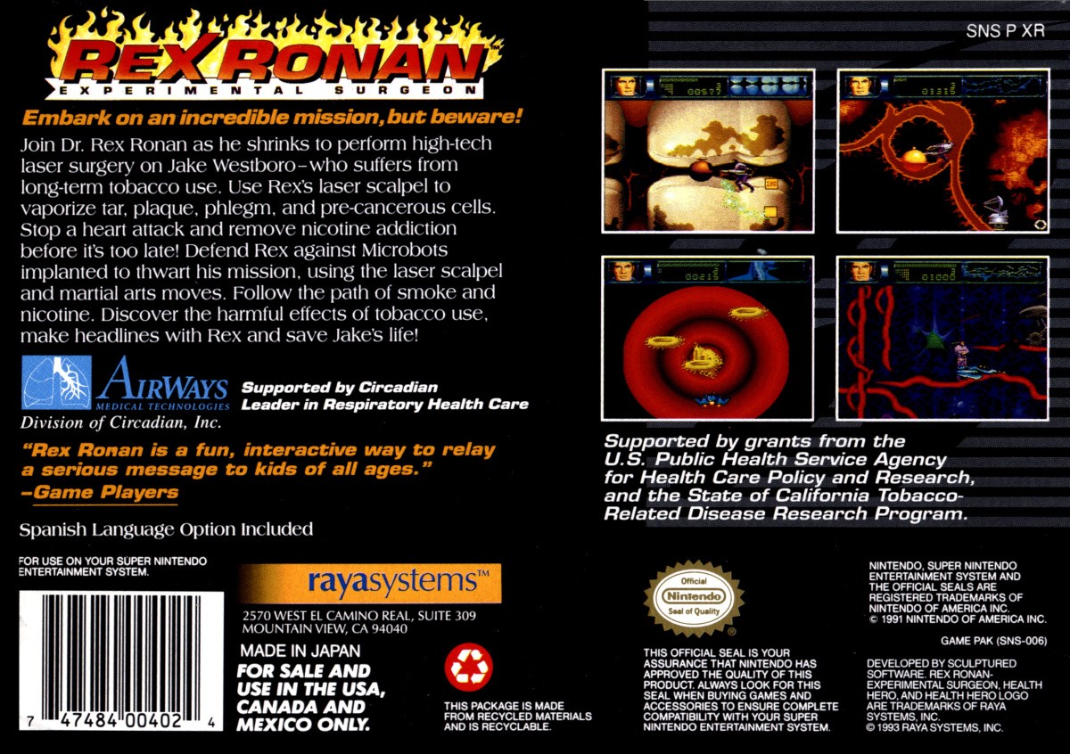 Capa do jogo Rex Ronan: Experimental Surgeon