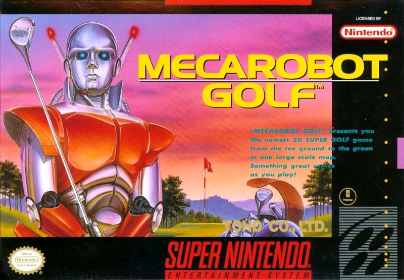 Capa do jogo Mecarobot Golf