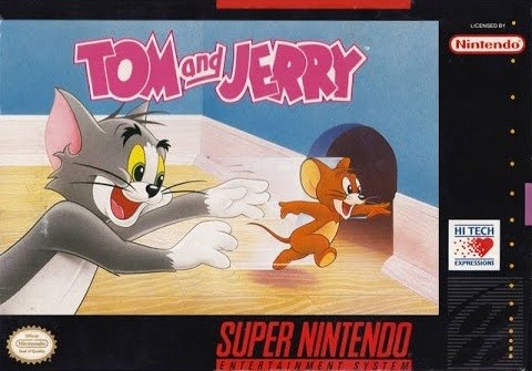 Capa do jogo Tom and Jerry