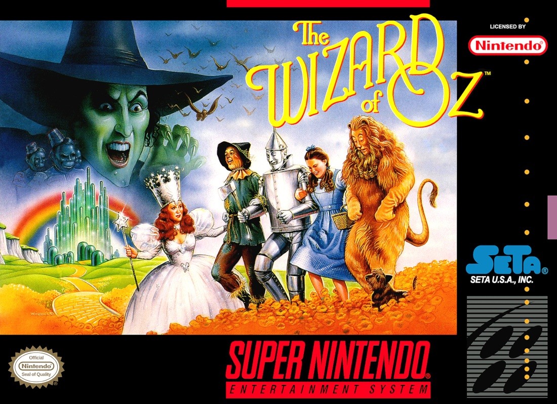 Capa do jogo The Wizard of Oz