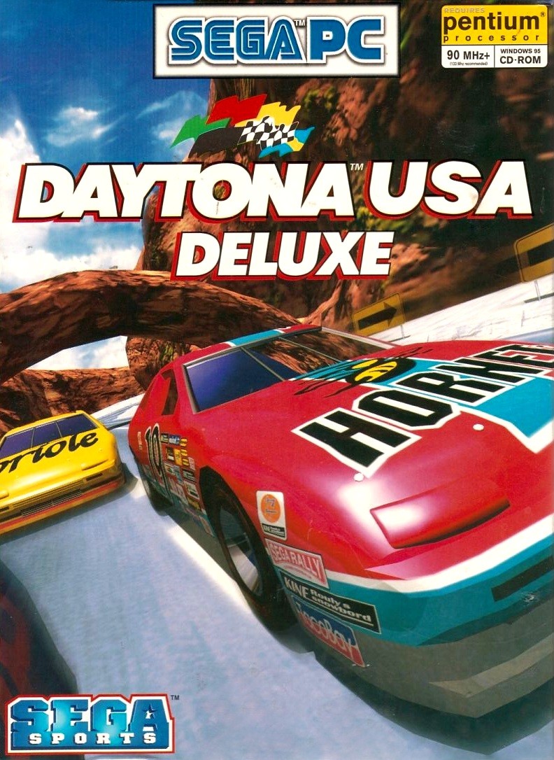 Capa do jogo Daytona USA Deluxe