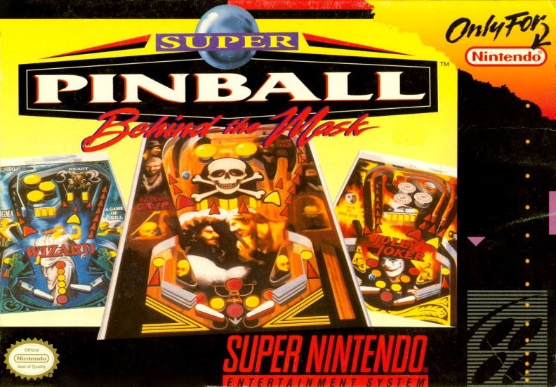 Capa do jogo Super Pinball: Behind the Mask