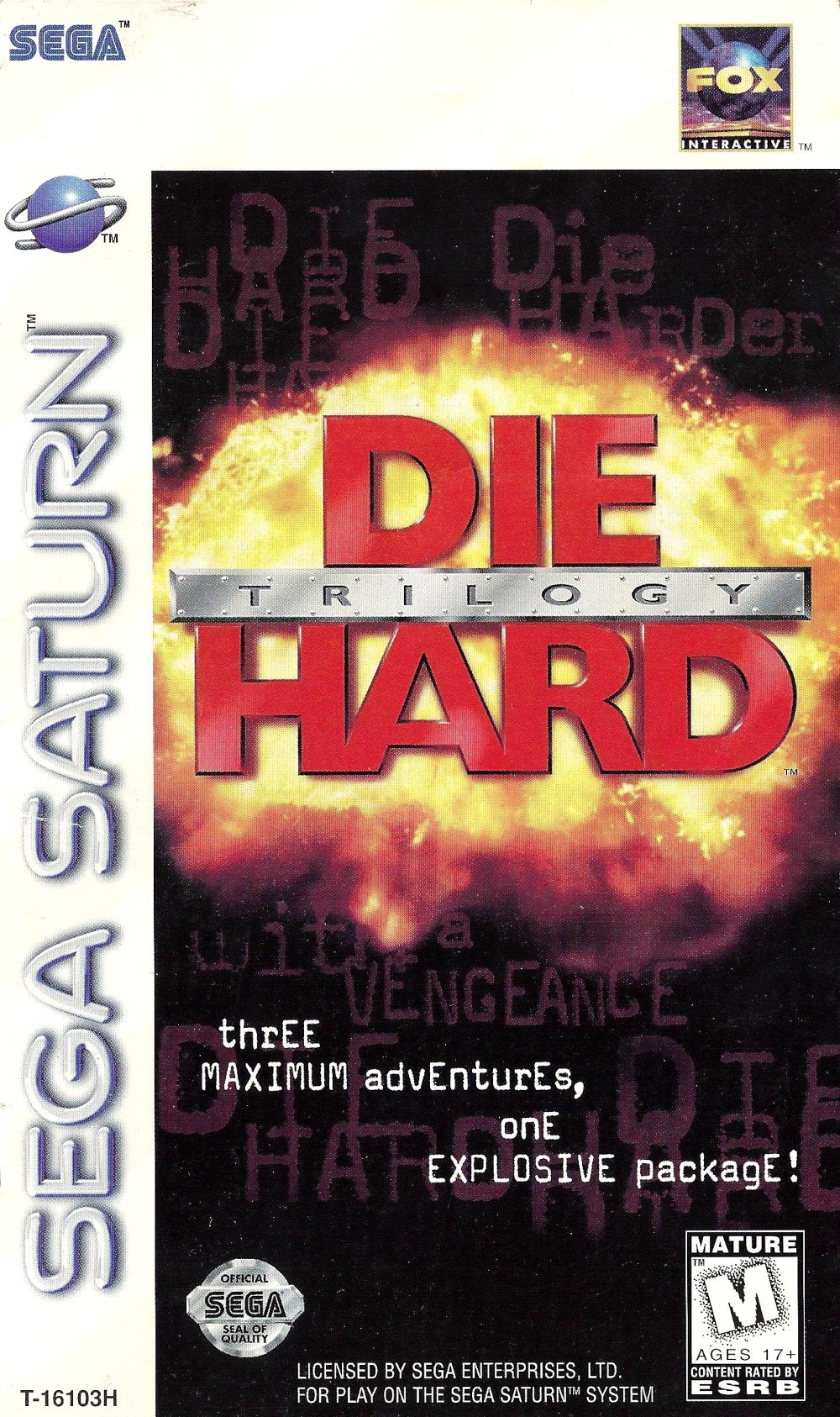 Capa do jogo Die Hard Trilogy