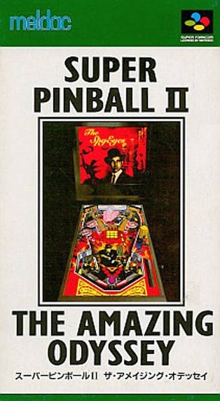 Capa do jogo Super Pinball II: The Amazing Odyssey