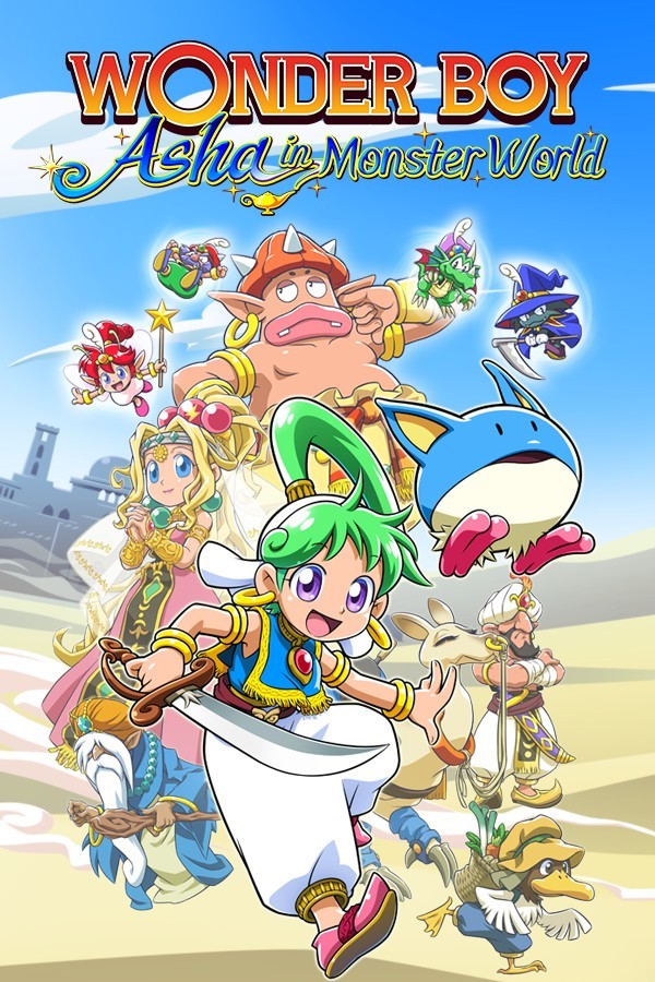 Capa do jogo Wonder Boy: Asha in Monster World