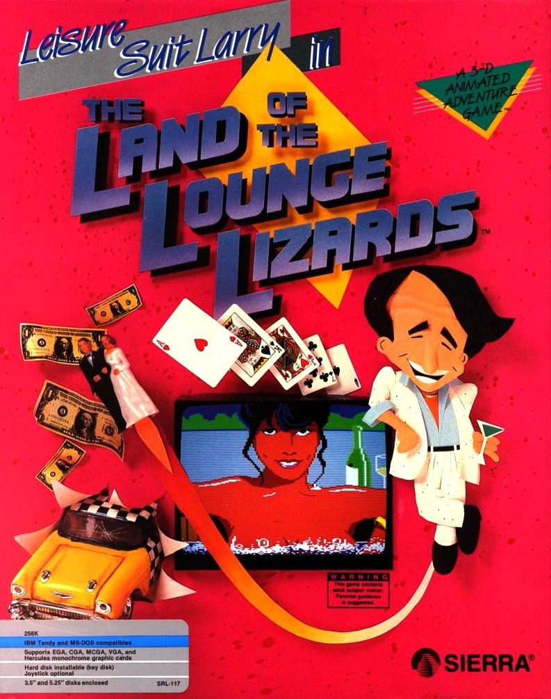 Capa do jogo Leisure Suit Larry in the Land of the Lounge Lizards