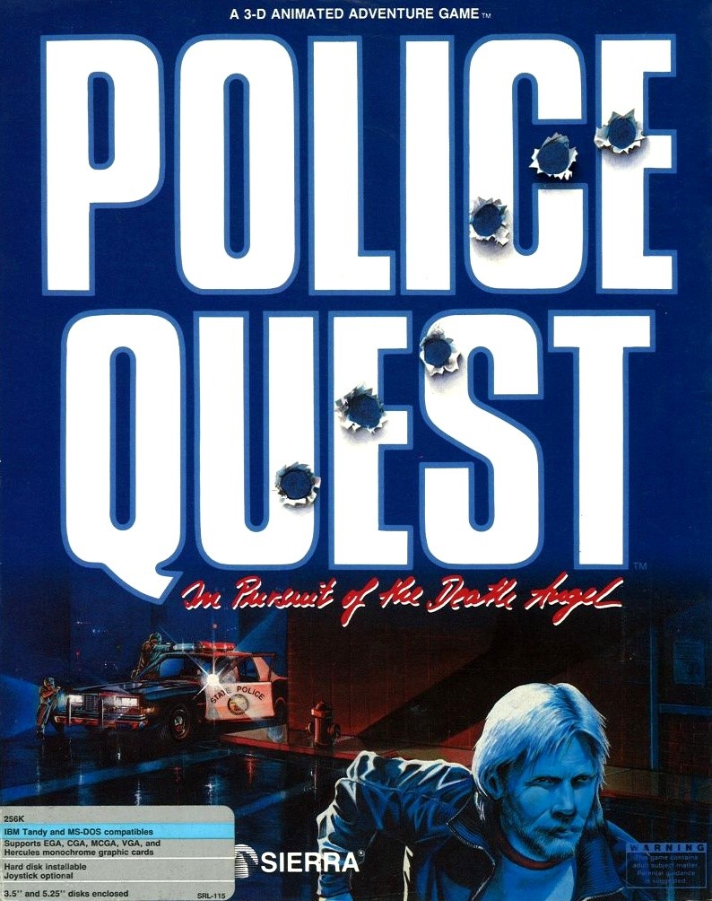 Capa do jogo Police Quest: In Pursuit of the Death Angel