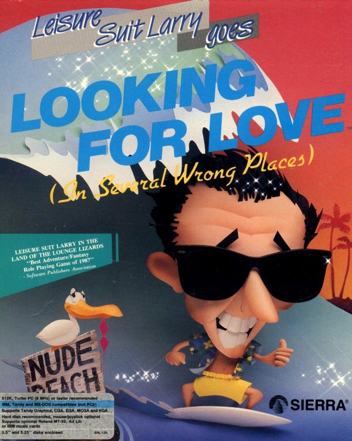 Capa do jogo Leisure Suit Larry Goes Looking for Love