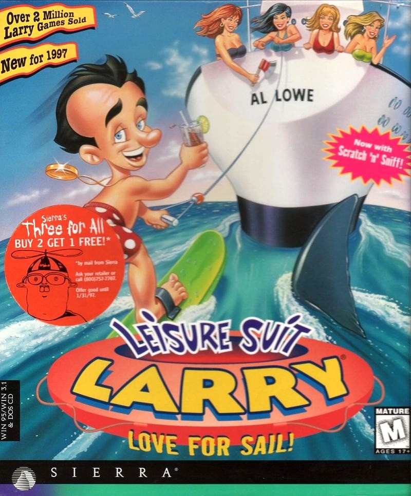 Capa do jogo Leisure Suit Larry: Love for Sail!