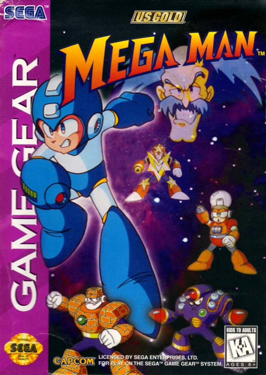 Capa do jogo Mega Man