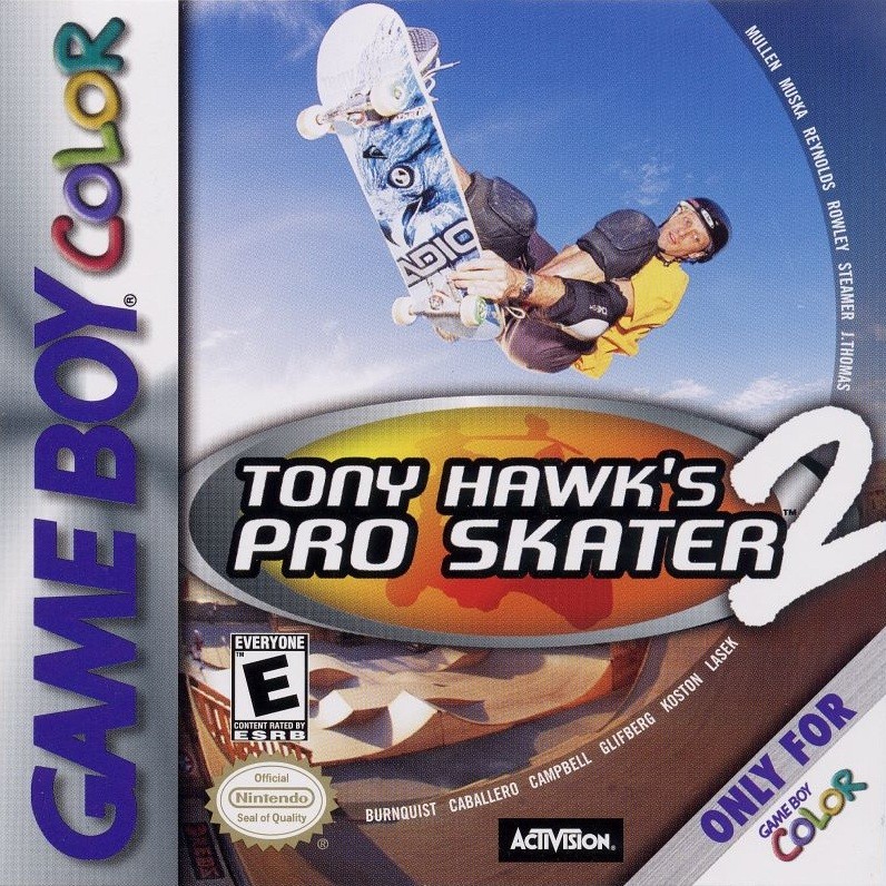 Capa do jogo Tony Hawks Pro Skater 2