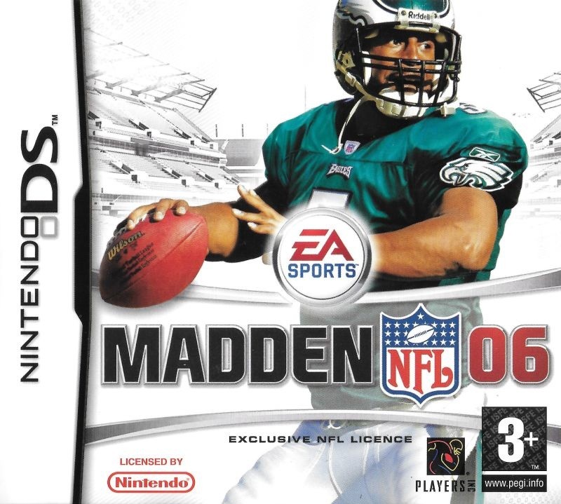 Capa do jogo Madden NFL 06