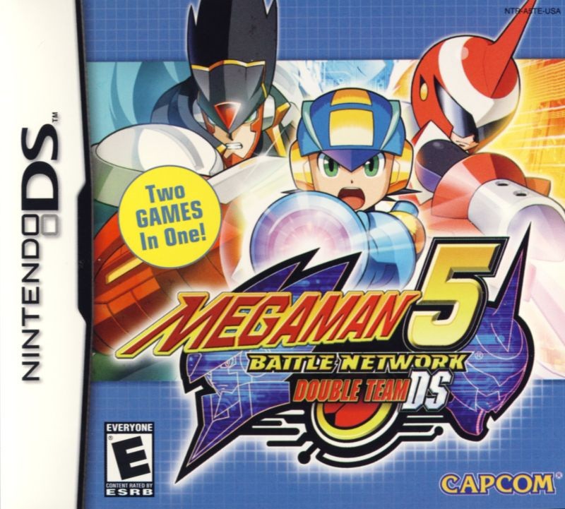 Capa do jogo Mega Man Battle Network 5: Double Team DS