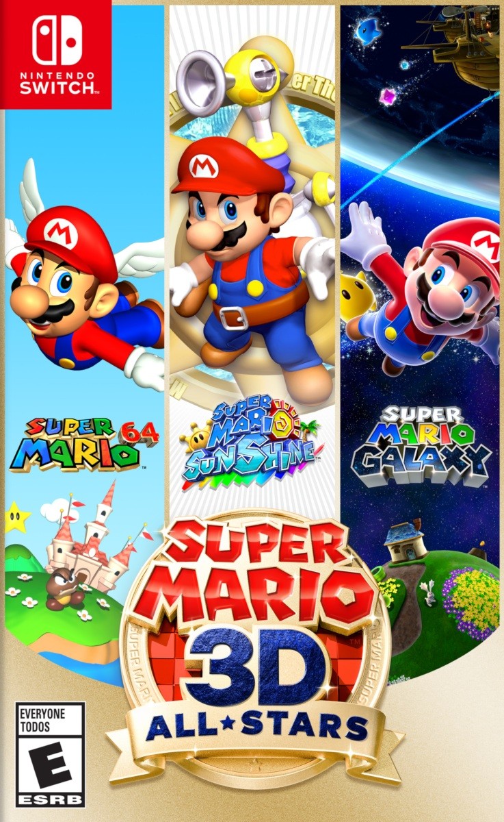 Capa do jogo Super Mario 3D All-Stars