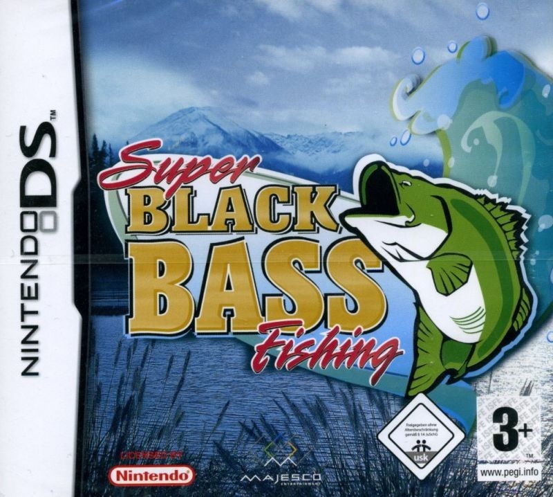 Capa do jogo Super Black Bass Fishing