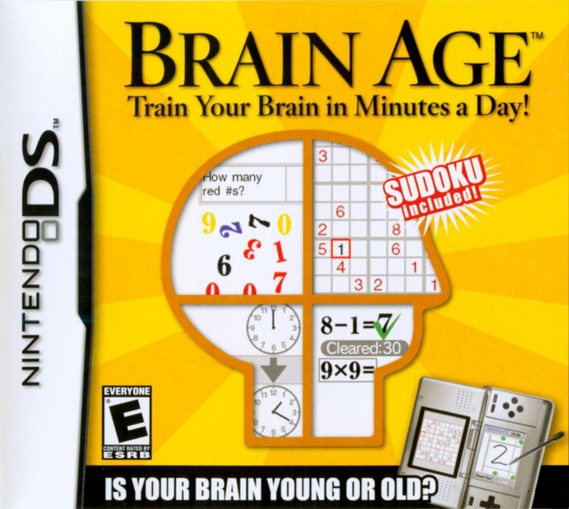 Capa do jogo Brain Age: Train Your Brain in Minutes a Day!