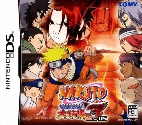 Capa do jogo Naruto: Saikyo Ninja Daikesshu 3 for DS