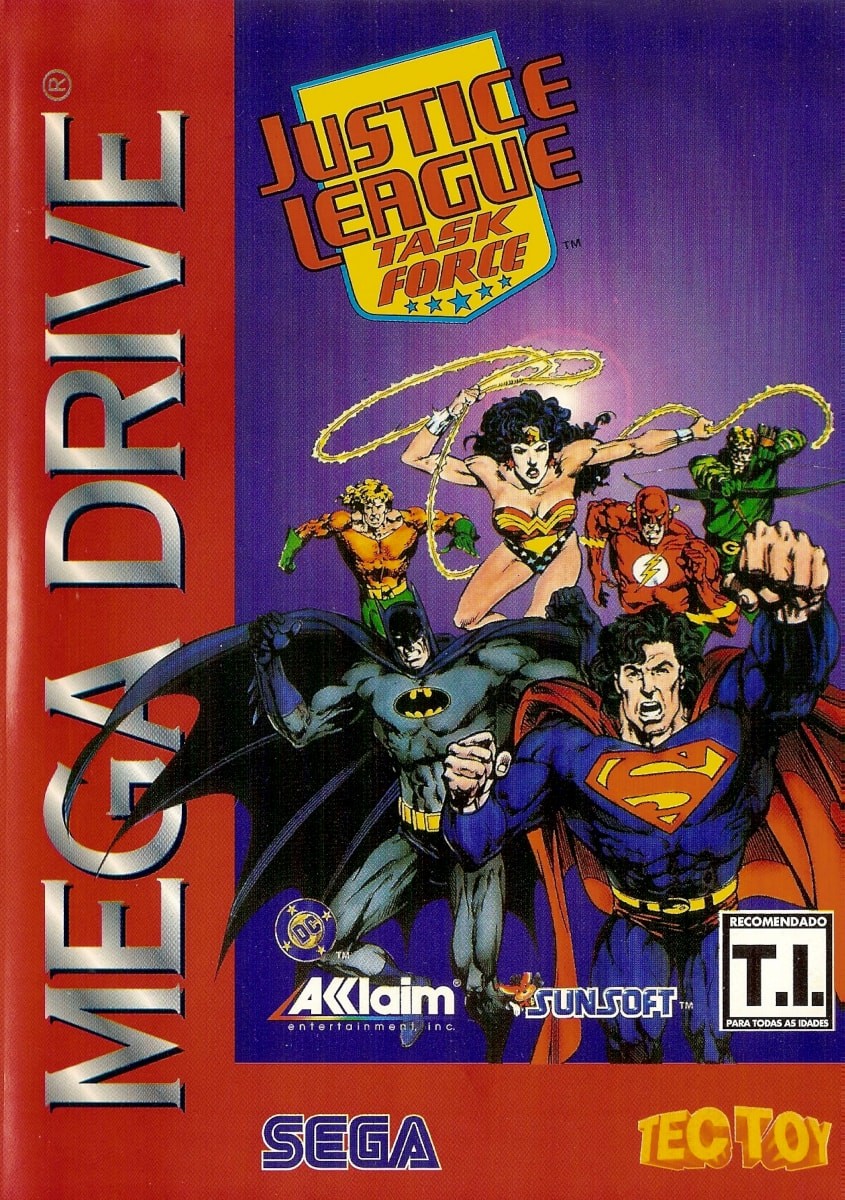 Capa do jogo Justice League Task Force