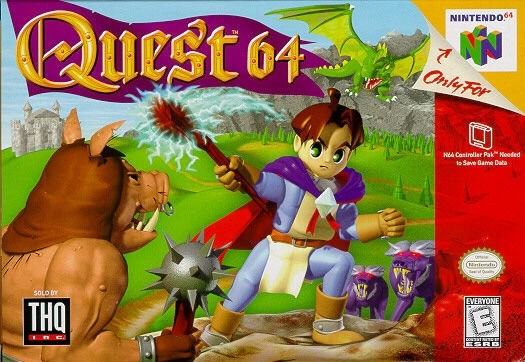 Capa do jogo Quest 64