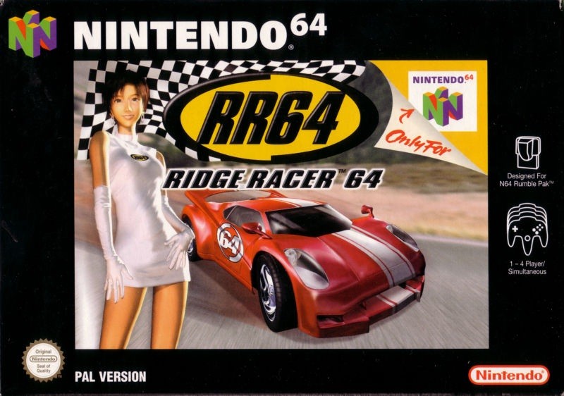 Capa do jogo Ridge Racer 64