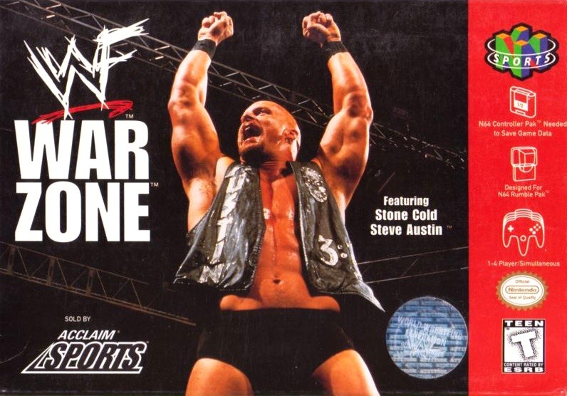 Capa do jogo WWF War Zone