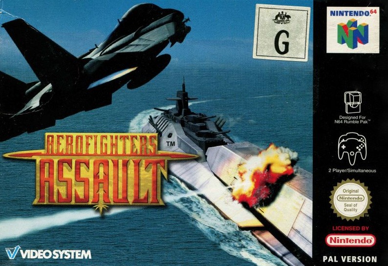 Capa do jogo AeroFighters Assault