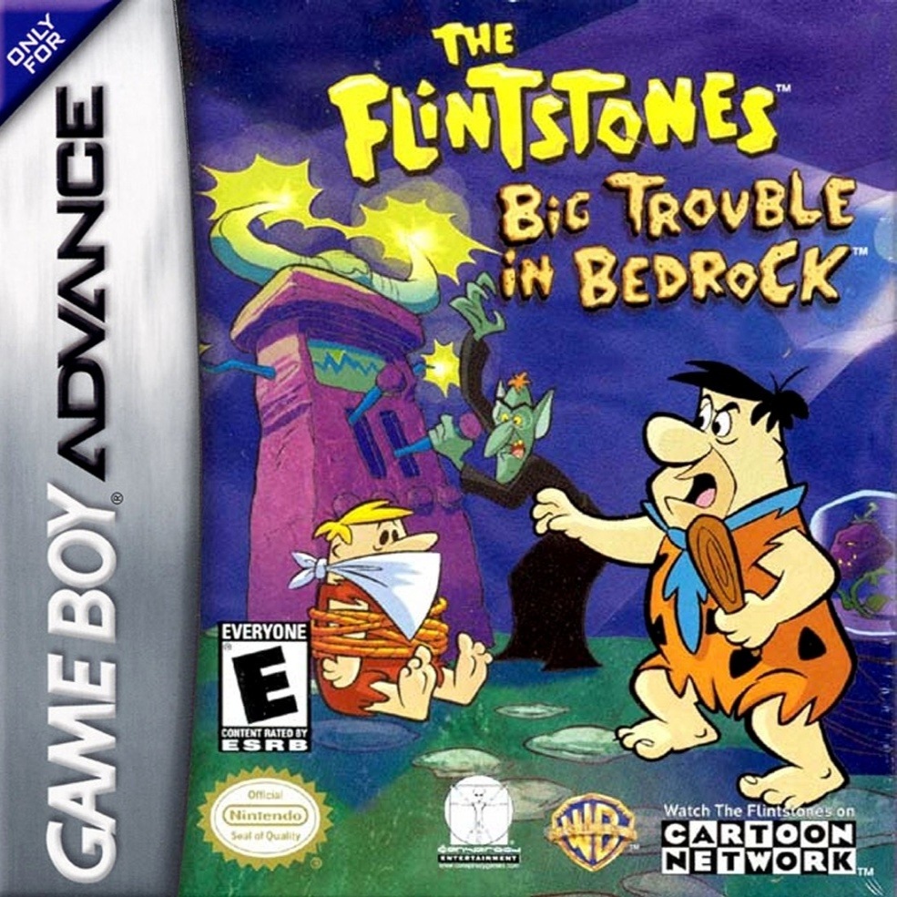 Capa do jogo The Flintstones: Big Trouble in Bedrock
