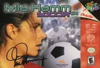 Capa de Mia Hamm Soccer 64