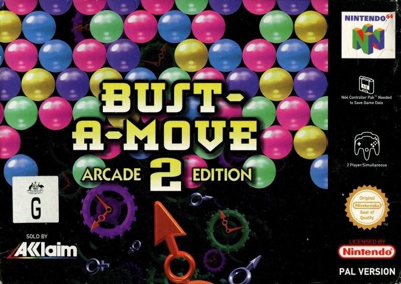 Capa do jogo Bust-A-Move Again