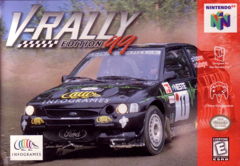 Capa do jogo V-Rally: Edition 99