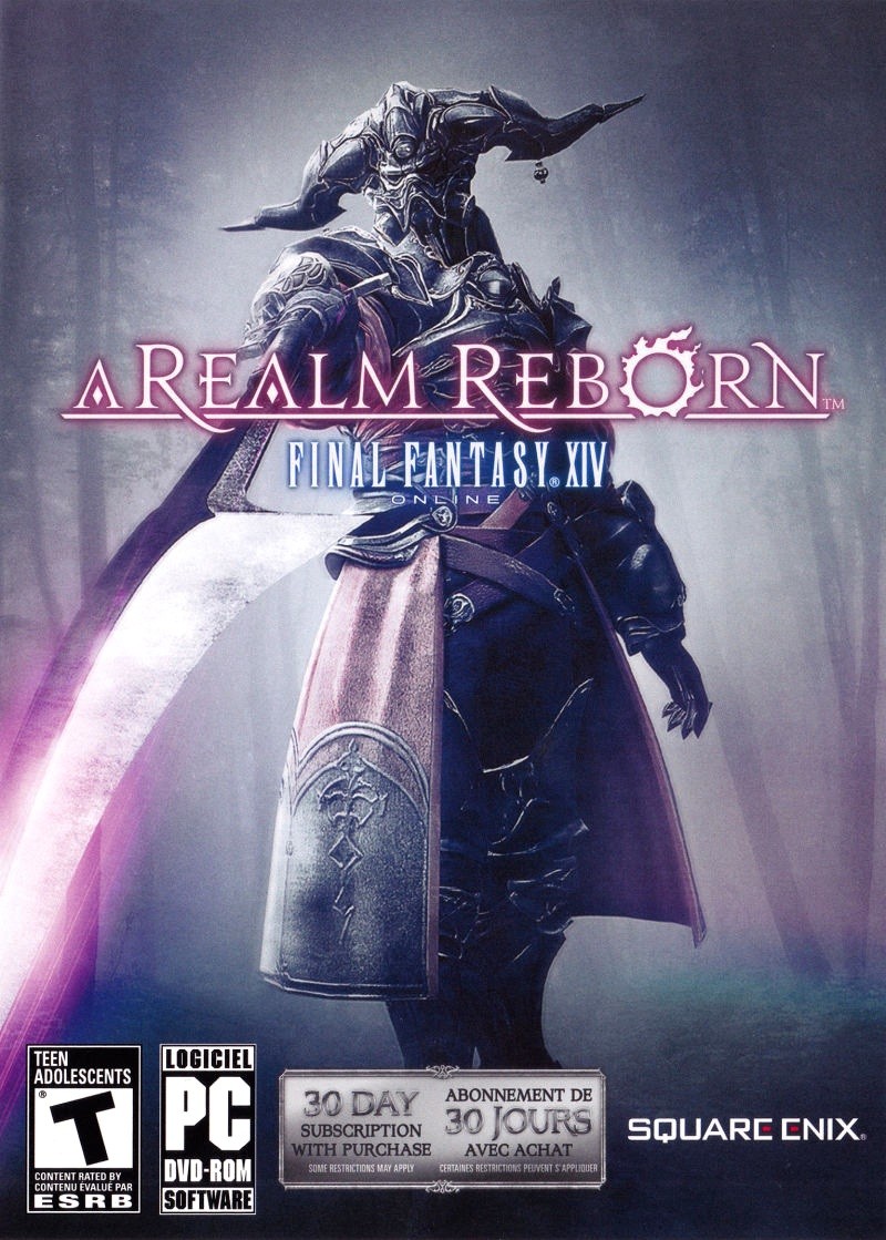 Capa do jogo Final Fantasy XIV Online: A Realm Reborn