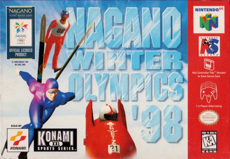 Capa do jogo Nagano Winter Olympics 98
