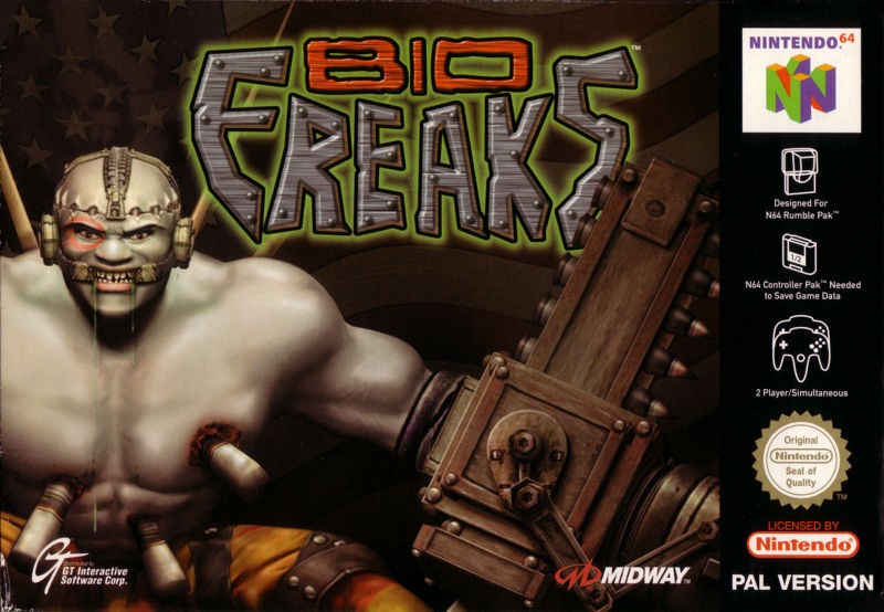 Capa do jogo Bio Freaks