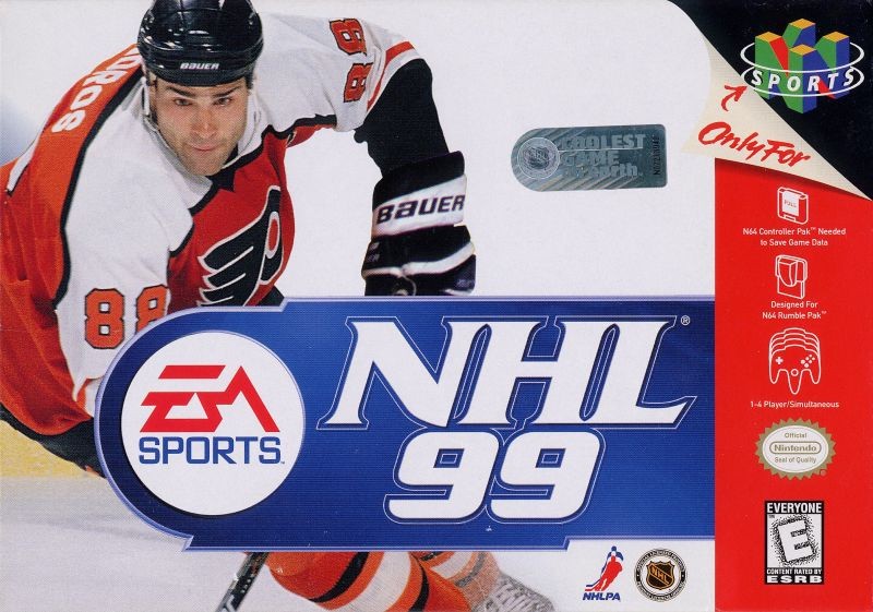 Capa do jogo NHL 99