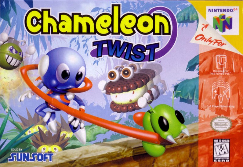 Capa do jogo Chameleon Twist