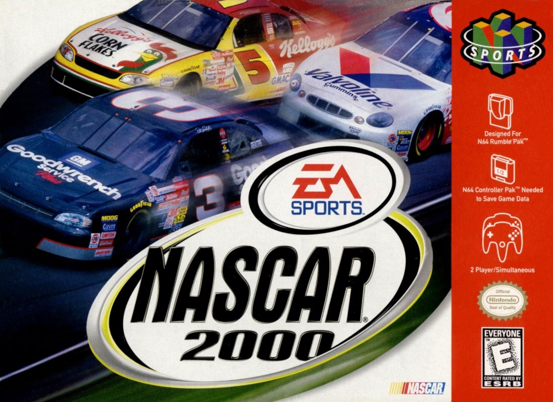 Capa do jogo NASCAR 2000