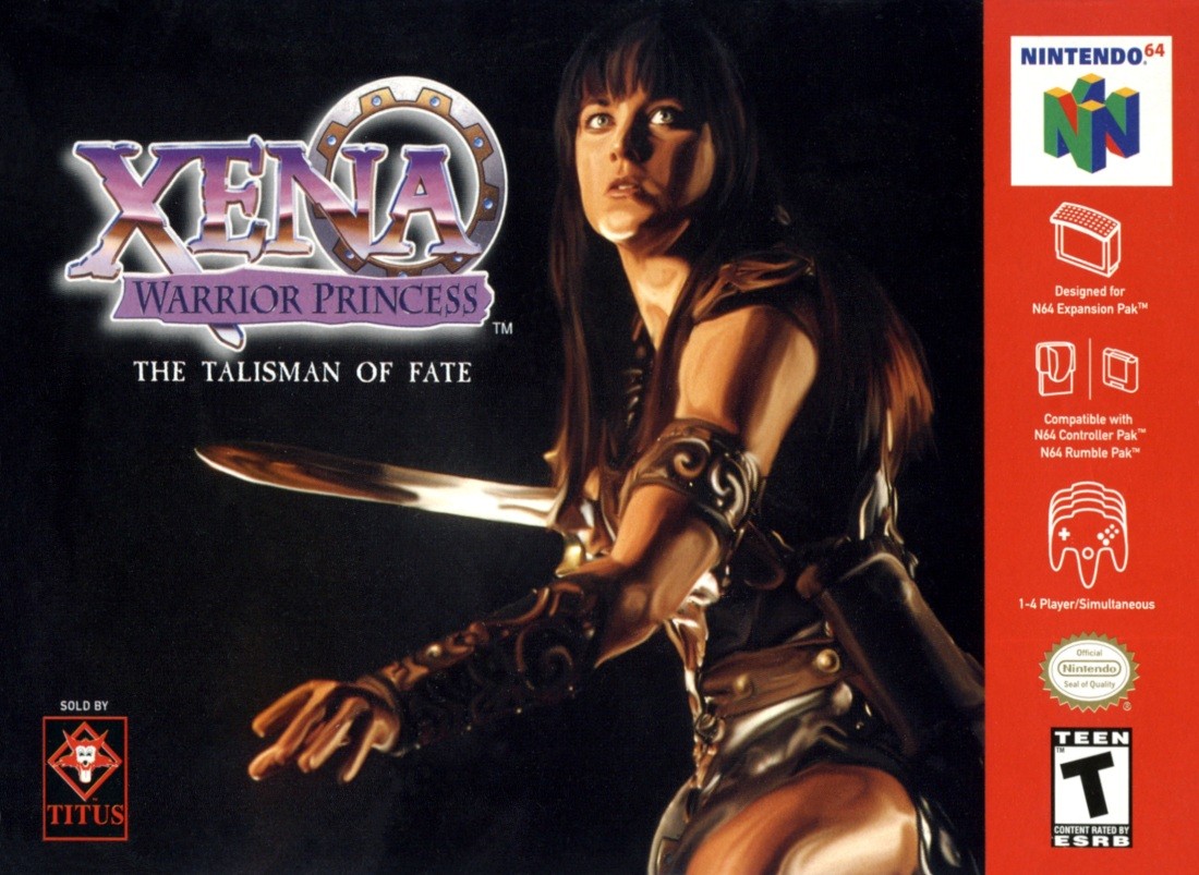 Capa do jogo Xena: Warrior Princess - The Talisman of Fate