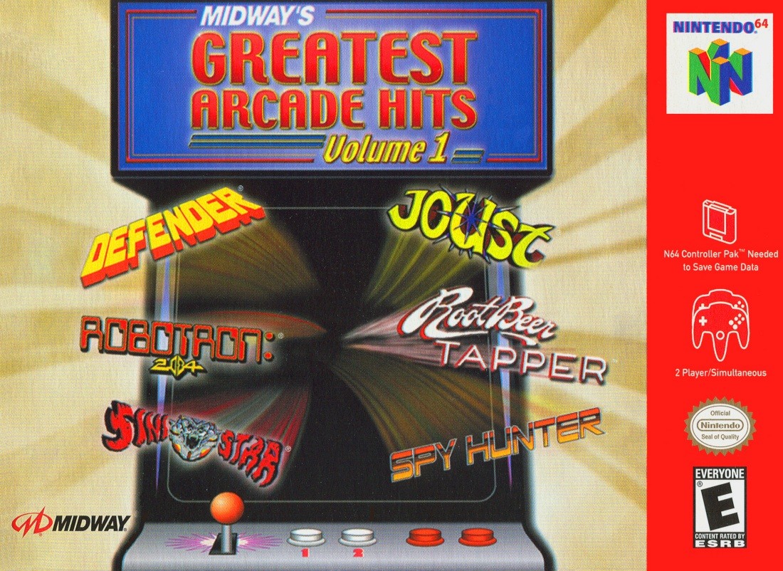 Capa do jogo Midways Greatest Arcade Hits Volume I