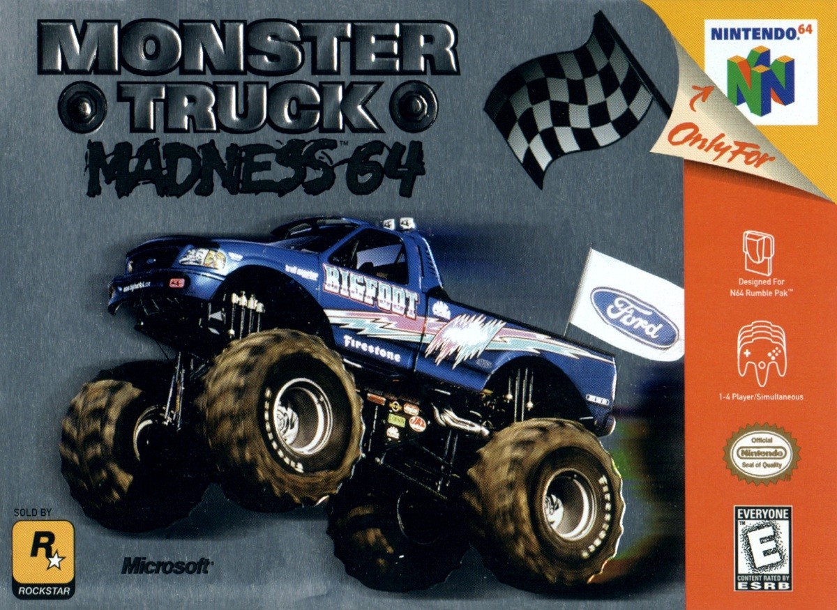 Capa do jogo Monster Truck Madness 64