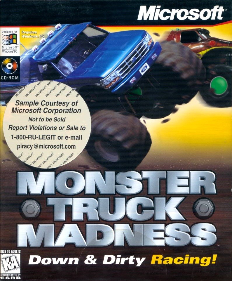 Capa do jogo Monster Truck Madness