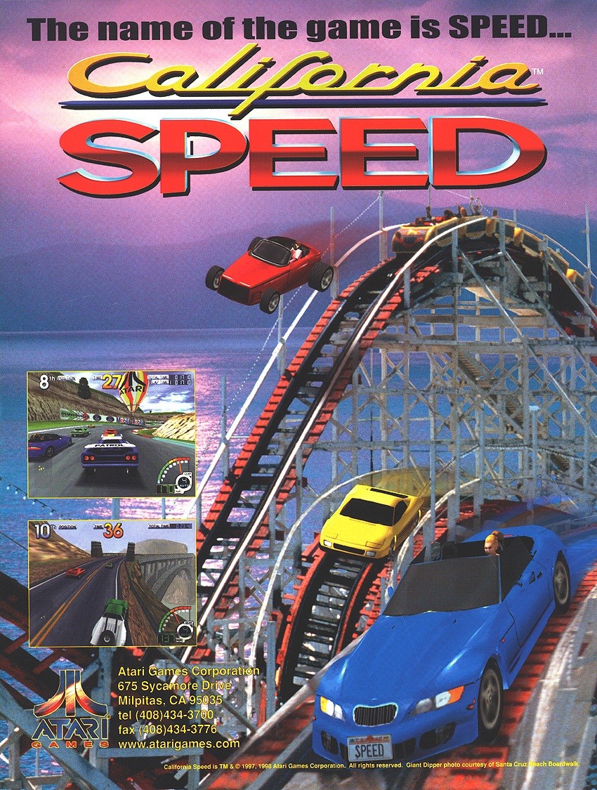 Capa do jogo California Speed