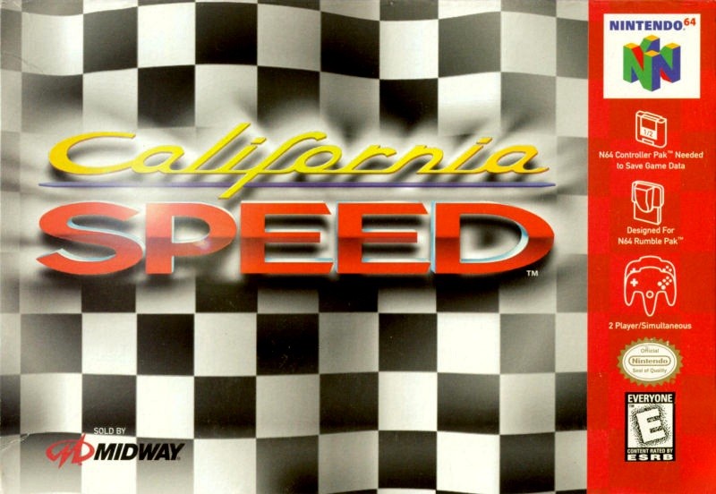 Capa do jogo California Speed