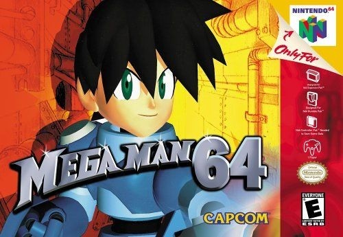 Capa do jogo Mega Man Legends